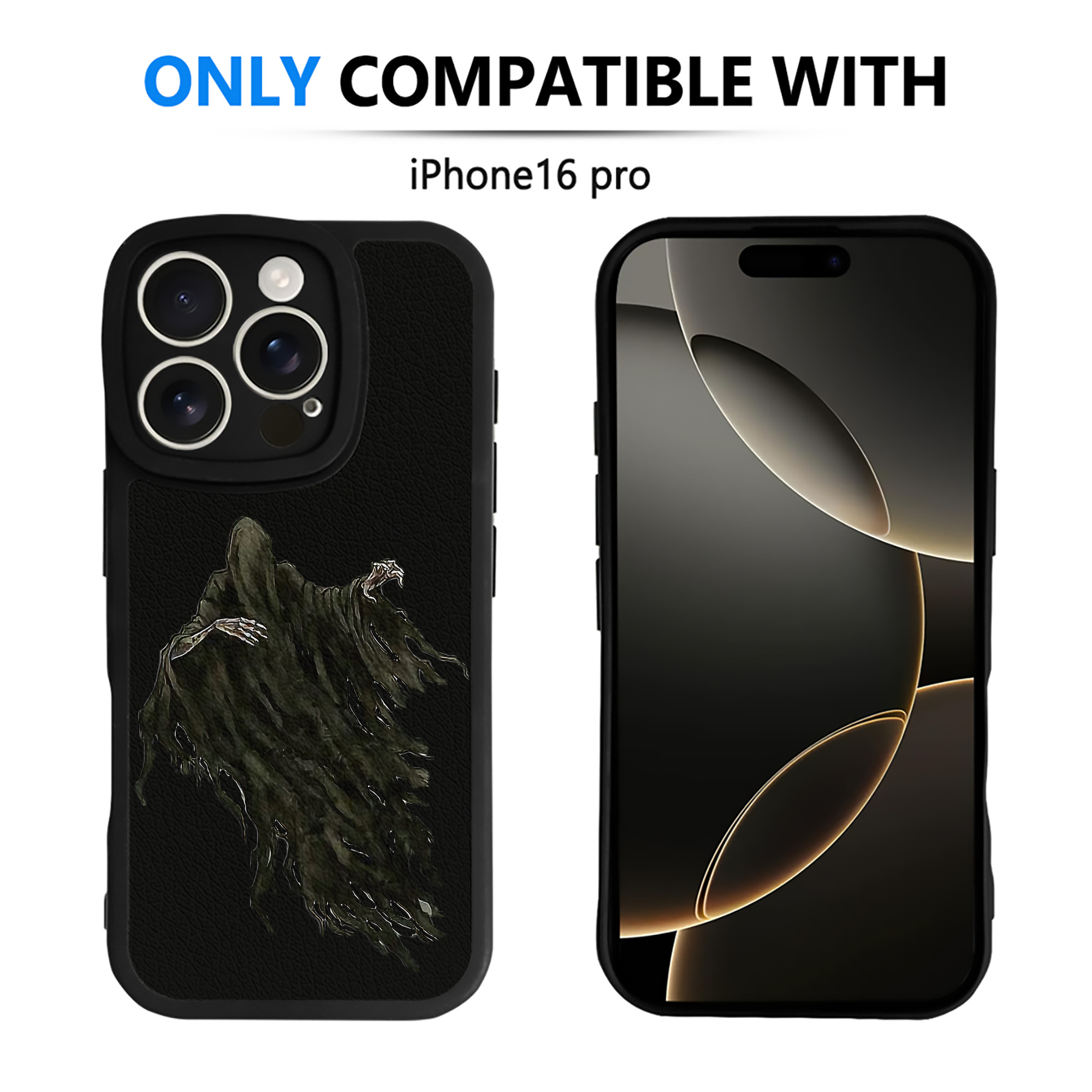 （画像用） Harry Potter ハリー・ポッターシリーズ 【iPhone 16シリーズ対応】シリコンスマホケース（レザー調） 材質：シリコン
